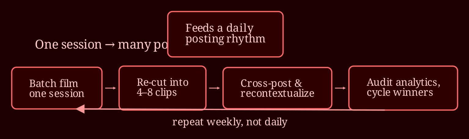 Layered process / pipeline